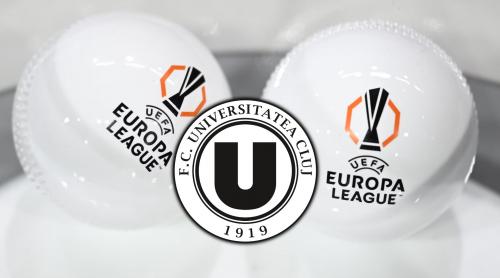 LIVE VIDEO tragere la sorţi turul 1 preliminar Europa League. U Cluj și a aflat cei 6 posibili adversari. Anunțul UEFA
