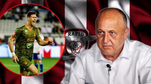 Lovitură de 750.000 de euro pentru Daniel Pancu la Rapid. Dan Șucu i a adus un mijlocaș triplu campion în țara sa