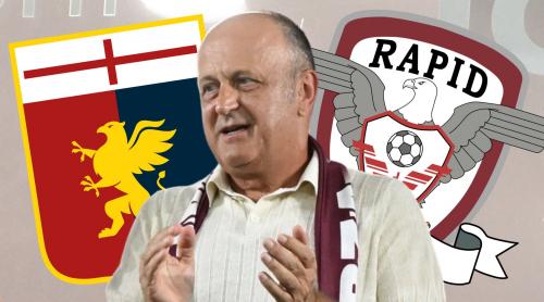 Mutare surpriză pe axa Genoa – Rapid! Întăriri pentru Daniel Pancu: „Bun venit!”