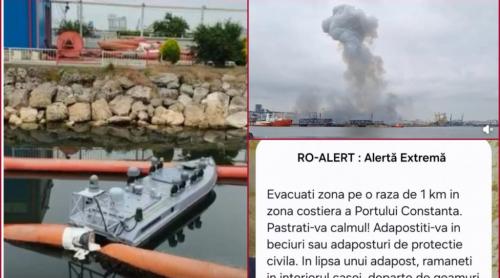 Răsturnare de situație privind incidentul cu drona maritimă. Dispozitivul, de proveniență ucraineană, spune Prefectul. În total, s au detonat patru drone (Surse)