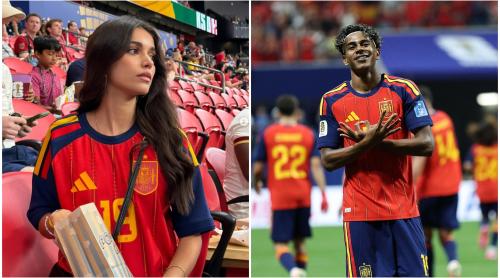 Replica virală a lui Lamine Yamal pentru frumoasa sa iubită. Ce i a scris spaniolul lui Ines Garcia după ce a marcat la Cupa Mondială