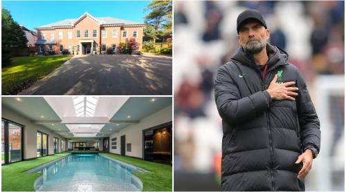 Reședința de lux a lui Jurgen Klopp din perioada Liverpool s a vândut. Cum arată vila cu 6 dormitoare, sală de cinema, piscină și saună