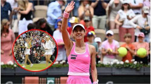 S a uitat la meciul Soranei Cîrstea din optimile Roland Garros și i a transmis un mesaj direct româncei: ”Nu te….”
