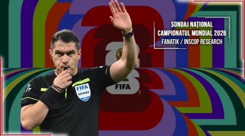 Sondaj INSCOP. Ce face Istvan Kovacs la CM 2026. Cum și când va arbitra românul