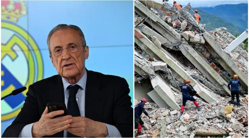Suma uriașă de bani pe care Real Madrid și Florentino Perez o donează Venezuelei după cutremurele devastatoare