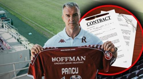 Toate cifrele din contractul lui Daniel Pancu la Rapid! Ce salariu are antrenorul şi prima uriaşă pentru câştigarea titlului