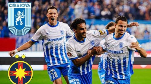 Universitatea Craiova o devansează pe FCSB și devine cea mai valoroasă echipă din SuperLiga. Cine este cel mai scump fotbalist din lot