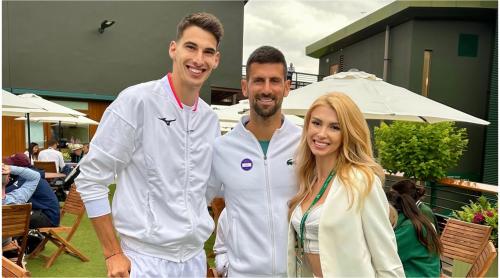 Andreea Bălan, imagine surpriză cu Novak Djokovic: ”A fost o onoare să l întâlnesc pe cel mai mare din toate timpurile”