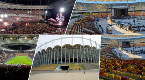 Arena Naţională, chirie infimă la concertele de zeci de milioane de euro! Cât au plătit Metallica, Ed Sheeran sau Coldplay. Exclusiv