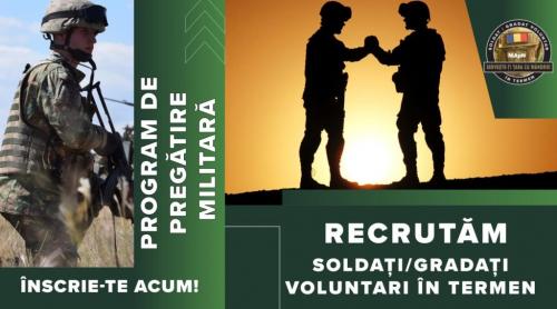 Armata Română, campanie uriașă de recrutări! Se caută mii de soldați și gradați profesioniști. Care sunt condițiile