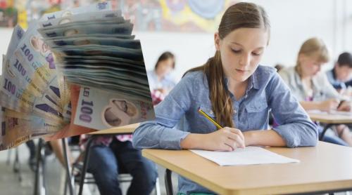 Bani pentru elevii care au dat examene. Ministerul Educației propune între 2.000   5.000 de lei