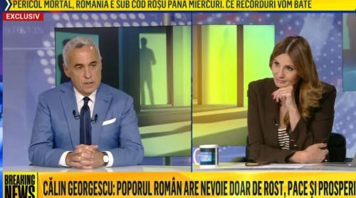 Călin Georgescu a criticat o pe Anca Alexandrescu, în direct la TV: Ați greșit complet! O judecată total greșită!