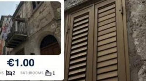 Capcana caselor la 1 euro din Italia. Un tânăr a aflat cât costă, în realitate, "chilipirul"