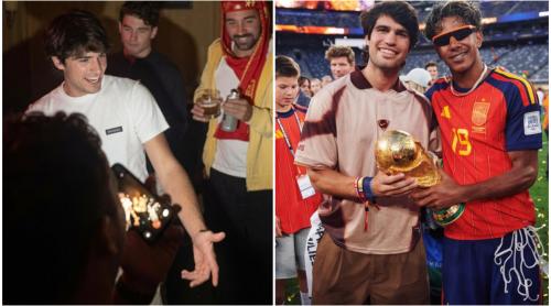 Carlos Alcaraz a făcut spectacol după finala Cupei Mondiale. Imagini virale cu starul tenisului interpretând o celebră piesă a lui Michael Jackson