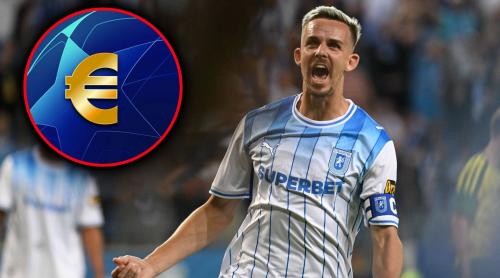 Câți bani ia Universitatea Craiova dacă ajunge în Champions League! Sumă fabuloasă pentru campioana României