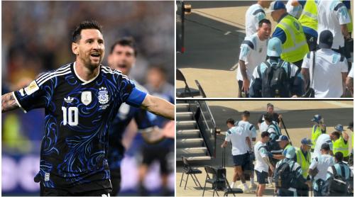 Ce a păţit marele Messi la controlul vamal din SUA! A izbucnit în hohote de râs când a văzut ce i au găsit unui coleg din naţională