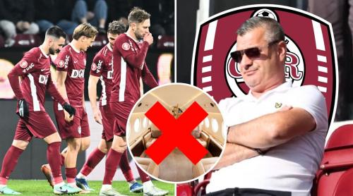 CFR Cluj n are bani de charter pentru meciul din Conference League! Abia au reuşit să plătească pentru deplasarea la Galaţi. Exclusiv