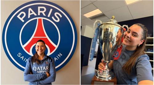 Cine este românca angajată la PSG, cel mai puternic club din Europa. Tânăra explică de ce fotbalul românesc este mult în spatele celui din Occident