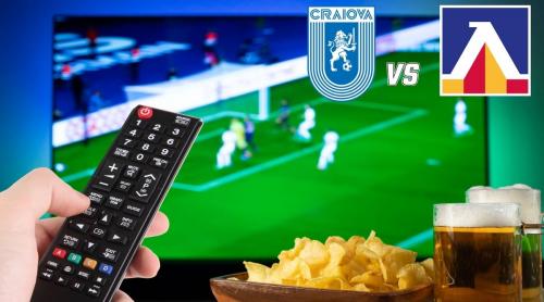 Cine transmite la TV meciul Universitatea Craiova – Levski Sofia! Partida se vede şi în străinătate