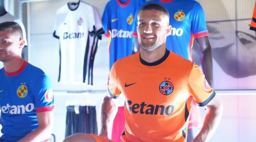 Cum arată echipamentul FCSB din noul sezon! Tricourile de rezervă, ca la naţionala Olandei. Foto şi video