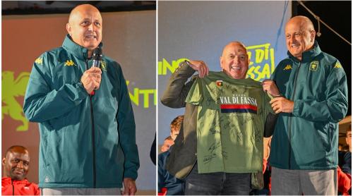 Dan Șucu a urcat pe scenă în Italia și a emoționat publicul: „Nu mai este o surpriză”
