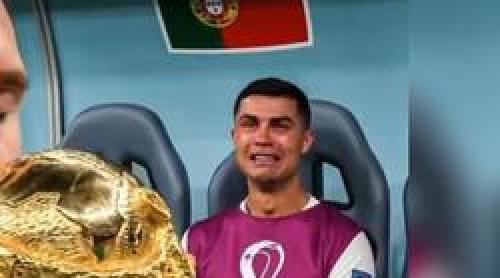 Fără milă » Cristiano Ronaldo, ținta meme urilor după eliminarea Portugaliei de la Mondial