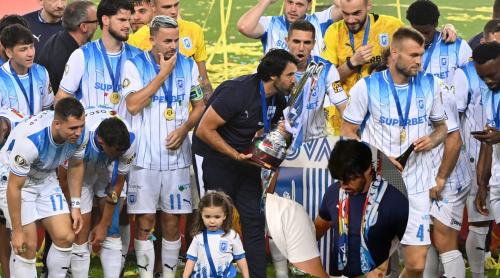 Filipe Coelho, moment special cu fanii Universității Craiova! Replica antrenorului a stârnit hohote