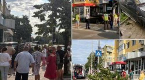 Filmul teribulului accident din Tulcea. Tatiana a murit aşteptând pe o bancă