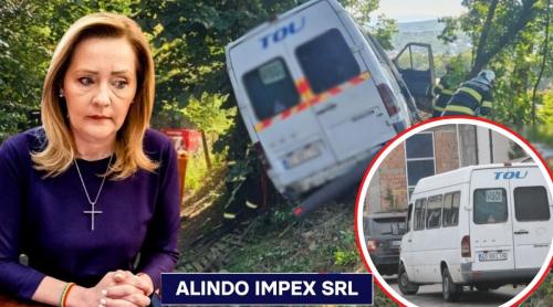 Firma Alindo Impex SRL, de la care a închiriat Dinamo microbuzul implicat în accidentul mortal, contracte cu Primăria Elenei Lasconi! Exclusiv