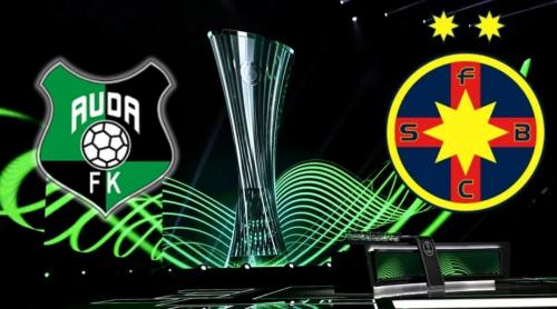 FK Auda, decizie de ultimă oră înainte de duelul cu FCSB din Conference League! Letonii au decis să nu mai joace