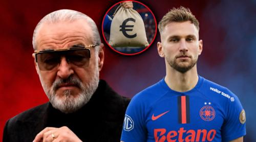 Gigi Becali, mega afacere de 1.632.000 de euro. A făcut rost de bani pentru transferul lui Denis Drăguș la FCSB!