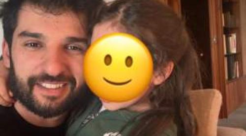 Imagini adorabile cu chef Richard Abou Zaki! Fiica lui, Carlotta, l a făcut să danseze