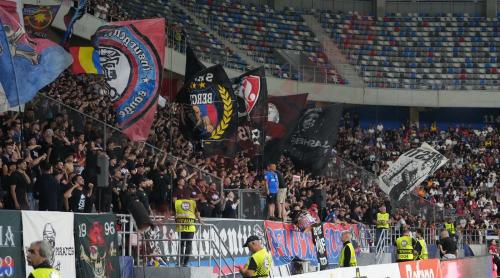 Joacă de copii! FCSB riscă o amendă de la UEFA dintr un motiv banal. Video