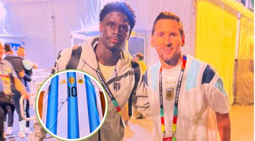 Leo Messi, gest impresionant pentru Joao Paulo, jucătorul lui FCSB! Ce cadou i a făcut superstarul. Foto