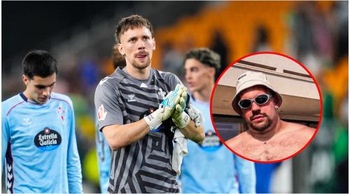 Modul original în care Ionuț Radu și a anunțat revenirea la Celta Vigo din vacanță. Cât de ”gras” este portarul naționalei României