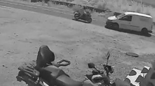 Motociclist aruncat zeci de metri în aer, în Caraş Severin. A rămas paralizat de la gât în jos
