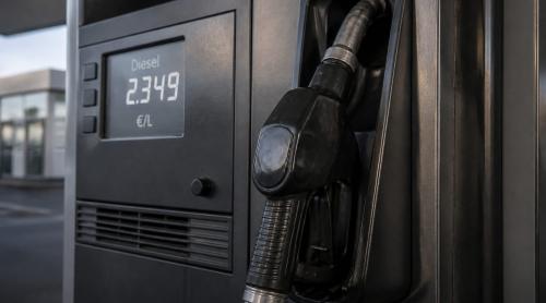 Motorina a urcat la 10,18 lei pe litru la Lukoil. Un plin costă cu 35 de lei mai mult decât acum o lună