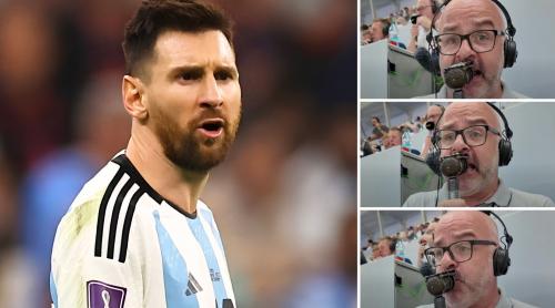 „Nu pot să cred!”. Comentatorul BBC a rămas mască la golul care l a înfuriat pe Messi. Video