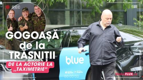 PAPARAZZI Gogoașă de la Trăsniți în NATO, șofer de ridesharing! Mașina de zeci de mii de euro pe care o conduce prin București fostul actor FOTO