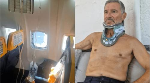 Pasagerul aspirat prin geamul unui avion Ryanair face dezvăluiri. Ce își amintește despre clipele trăite: „Cred în Dumnezeu”