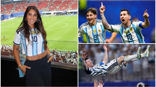 Postarea de 4 milioane de aprecieri a soției lui Messi după dramaticul Argentina – Egipt 3 2. Cele 5 cuvinte transmise de Antonela
