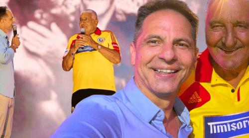 Prima fotografie cu Rică Răducanu, după externare! Dan Negru l a invitat pe scena NIBIRU: „Era slăbit!” 