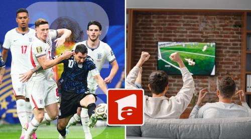 Record absolut! Câte milioane de români au văzut, la miezul nopţii, golul de 2 1 din semifinala CM Argentina – Anglia transmisă de Antena 1
