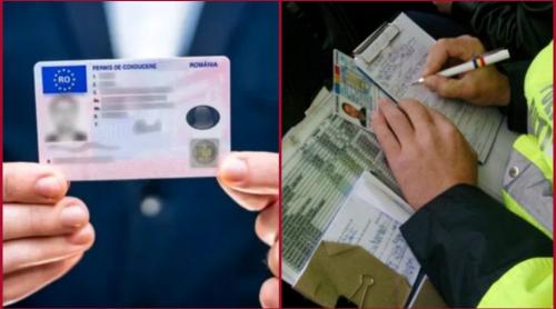 Se suspendă permisul pentru amenzile neplătite. O zi la fiecare 50 de lei