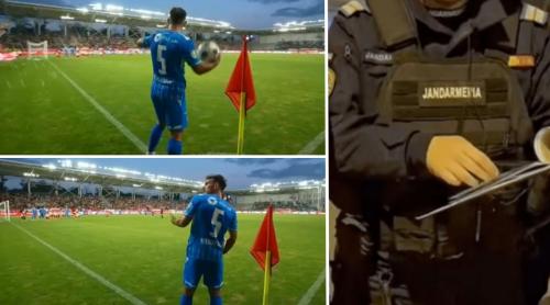 Suporterul lui Dinamo care a aruncat cu bere în Anzor, interdicție un an pe stadion!