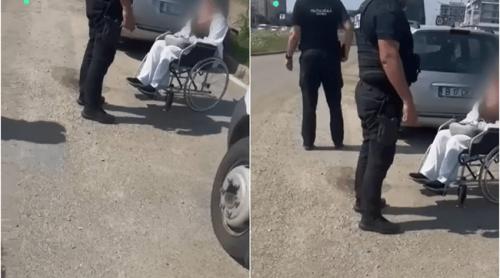Tânără în scaun cu rotile, găsită cerșind în București. Mama ei o aștepta într un bolid de 100.000 de euro