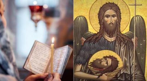 29 august, de Tăierea Capului Sfântului Ioan Botezătorul. Obiceiul pe care românii îl respectă cu sfințenie în această zi