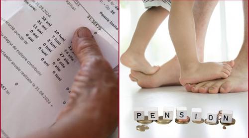 Anunț pentru persoanele care se pensionează. Cum se ia în calcul perioada de creștere a copilului la pensie
