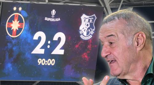 Anunț șoc al lui Gigi Becali după FCSB – Farul 2 2: „Mai stau un an, vând echipa și cu asta basta!”