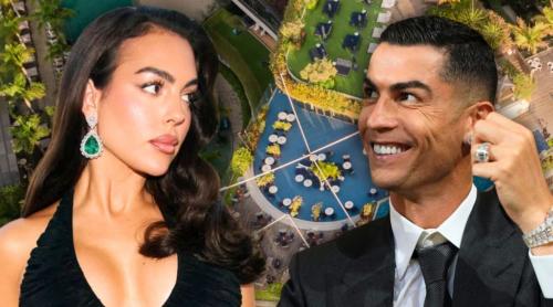 Așa arată locul de poveste ales de Cristiano Ronaldo și Georgina Rodriguez pentru nuntă. 6 piscine și camere de peste 1000 de lire pe noapte. Foto
